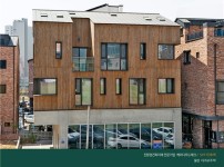 2020.4 [시공갤러리] [ 탄화목 사이딩 ] 동탄 다가구주택 단지에 들어선 탄화목 주택 - 